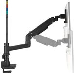 Kensington Monitor-Halterung SmartFit™ Premium Heavy Duty K58273WW schwarz für 1 Monitor, Tischklemme