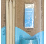 DONAU ÖKO Bleistift-Set HB blau, 1 Set