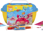 JOVI Modelliermassen Play & Fun Plastilina Splash