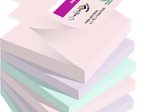 Post-it® Haftnotizen Super Sticky Z-Notes Soulfoul Collection, farbsortiert, 90 Blatt