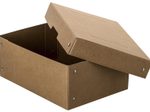 FALKEN PURE Aufbewahrungsbox 4,5 l braun 18,0 x 25,0 x 10,0 cm, 1 St.