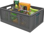 PAPERFLOW FOLD´N STORE Klappbox 40,0 l grau 54,6 x 38,6 x 22,6 cm, 1 St.