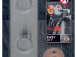 tesa Handtuchhaken Powerbutton Classic Hakenleiste silber