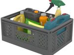 PAPERFLOW FOLD´N STORE Klappbox 14,0 l grau 38,6 x 27,3 x 16,6 cm, 1 St.