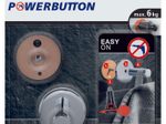 tesa Handtuchhaken Powerbutton Universal Medium chrom