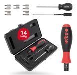 Wiha Drehmoment-Schraubendreher TorqueVario®-S 26893 14-tlg.