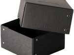 FALKEN PURE 150x150mm Aufbewahrungsbox 1050 Blatt schwarz 16,0 x 16,0 x 8,5 cm, 1 St.