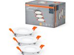 OSRAM Einbauleuchte-Set Downlight Slim 4,5 W weiß