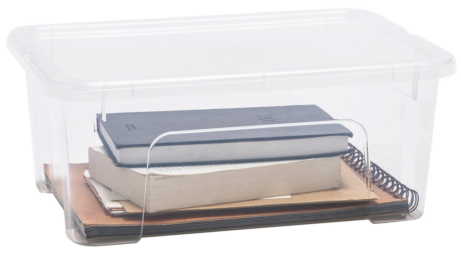 PAPERFLOW VIEW Aufbewahrungsbox 10,0 l transparent 36,5 x 26,5 x 14,5 cm, 1 St