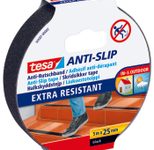 tesa Anti-Rutsch-Band Extra Resistant 25 mm x 5 m, schwarz