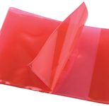 DONAU Heftumschlag rot 21,3 x 15,1 cm