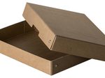 FALKEN PURE Aufbewahrungsbox 500 Blatt braun 18,0 x 25,0 x 4,0 cm, 1 St.