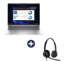 HP ProBook 460 G11 Intel® Core™ Ultra 7 155U (D05CVES#ABD) inklusive HP Poly Mission 425 Stereo-USB-Headset (C01B6A6#AC3)