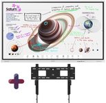Samsung Flip Pro WM75B Flipchart 190,5 cm 75 Zoll inkl. Neomounts LEVEL-750 WL30-750BL16 Wandhalterung