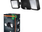 OSRAM Außenleuchte mit Dämmerungssensor und Bewegungsmelder 10W schwarz
