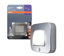 OSRAM LED-Außenleuchte mit Bewegungsmelder NIGHTLUX silber