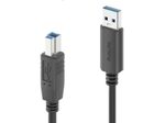 PureLink USB 3.2 USB-A auf USB-B Kabel - 3m