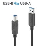 PureLink USB 3.2 USB-A auf USB-B Kabel - 3m