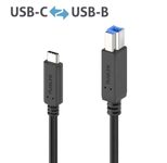 PureLink USB 3.2 USB-C auf USB-B Kabel - 1m