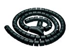 PureMounts Kabelmuffe Polyethylen 2,50m Schwarz