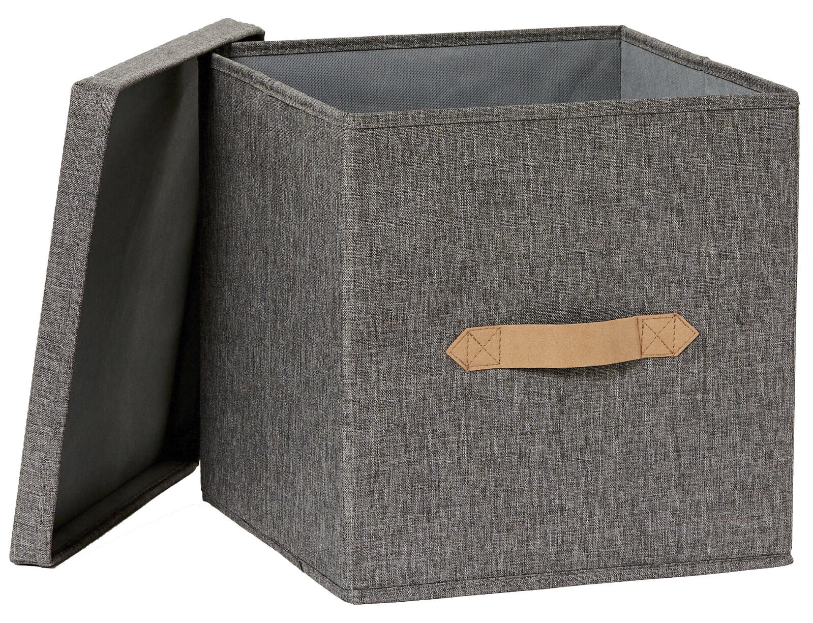 LOVE !T STORE !T Aufbewahrungsbox Premium 30 x 30 x 30 cm, grau