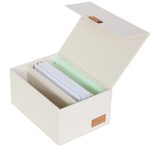 LOVE !T STORE !T Aufbewahrungsbox Fotobox 23 x 18 x 12 cm, beige