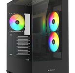 Sharkoon PC-Gehäuse SK6 ARGB ATX schwarz