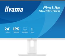 iiyama ProLite XB2497HSU-W1 Monitor 60,5 cm (24") weiß