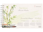 HAHNEMÜHLE Malblock Bamboo 15,3 x 25 cm, 15 Blatt
