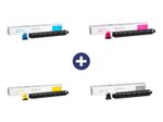 Kyocera Original TK-8465 Toner 4er Set BK/C/M/Y - 30.000/20.000 Seiten