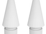 DEQSTER Pencil Tip Ersatzspitzen für Pencil c1 & Pencil Lite, 2 Stück weiß
