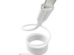 empower™ by PanzerGlass® Magnetic 240W USB-C to USB-C Kabel, USB 2.0, 1.5M, Silber Weiss