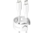 empower™ by PanzerGlass® Racing 60W USB-C to USB-C Kabel, USB 2.0, 2M, Silber Weiss