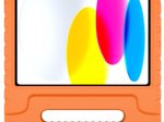 DEQSTER Kids Case stoßgedämpfte Schutzhülle für iPad (A16/10. Gen) orange