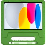 DEQSTER Kids Case stoßgedämpfte Schutzhülle für iPad (A16/10. Gen) grün