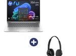 HP ProBook 4 G1q Snapdragon® X X1-26-100 (D6JU7ES#ABD) inklusive HP Poly Mission 425 Stereo-USB-Headset (C01B6A6#AC3)