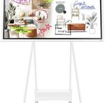 Samsung Flip WM55FX Flipchart 138,7 cm 55 Zoll inkl. STN-WM55R Rollwagen