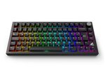 Sharkoon Tastatur Skiller SGK55W kabellos TKL 75% schwarz Linear, DE-Layout