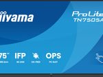 iiyama ProLite TN7505A-B1AG Touch Display 189,3 cm (74,5")