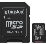 Kingston Technology Industrial microSD Speicherkarte 128 GB inkl. SD-Adapter