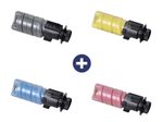 OKI Original Toner 4er Multipack Set schwarz cyan magenta gelb (09006256 09006257 09006258 09006259)
