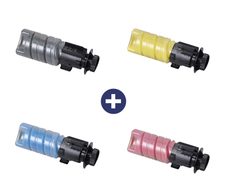 OKI Original Toner 4er Multipack Set schwarz cyan magenta gelb (09006256 09006257 09006258 09006259)