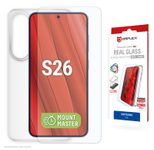 DISPLEX Glas + Schutzhülle für Samsung S26