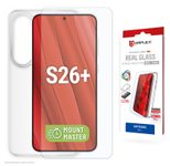 DISPLEX Glas + Schutzhülle für Samsung S26+