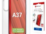 DISPLEX Panzerglas + Schutzhülle für Samsung A37