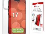 DISPLEX Panzerglas + Schutzhülle für Apple iPhone 17