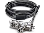 DICOTA Laptopschloss T-Lock Zahlenschloss - Generalschlüssel