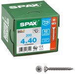SPAX® T20 Senkkopf BLANK A2 Universalschrauben, 4 x 40 mm