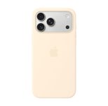 Apple Silikon Case mit MagSafe für Apple iPhone 17 Pro Max (Vanille)