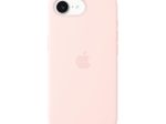 Apple Silikon Case mit MagSafe für iPhone 17e (Hellrosa)